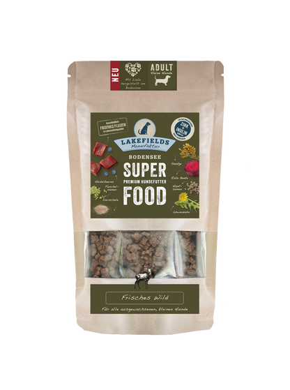 SUPERFOOD Komplettmenü WILD | kleine Hunde