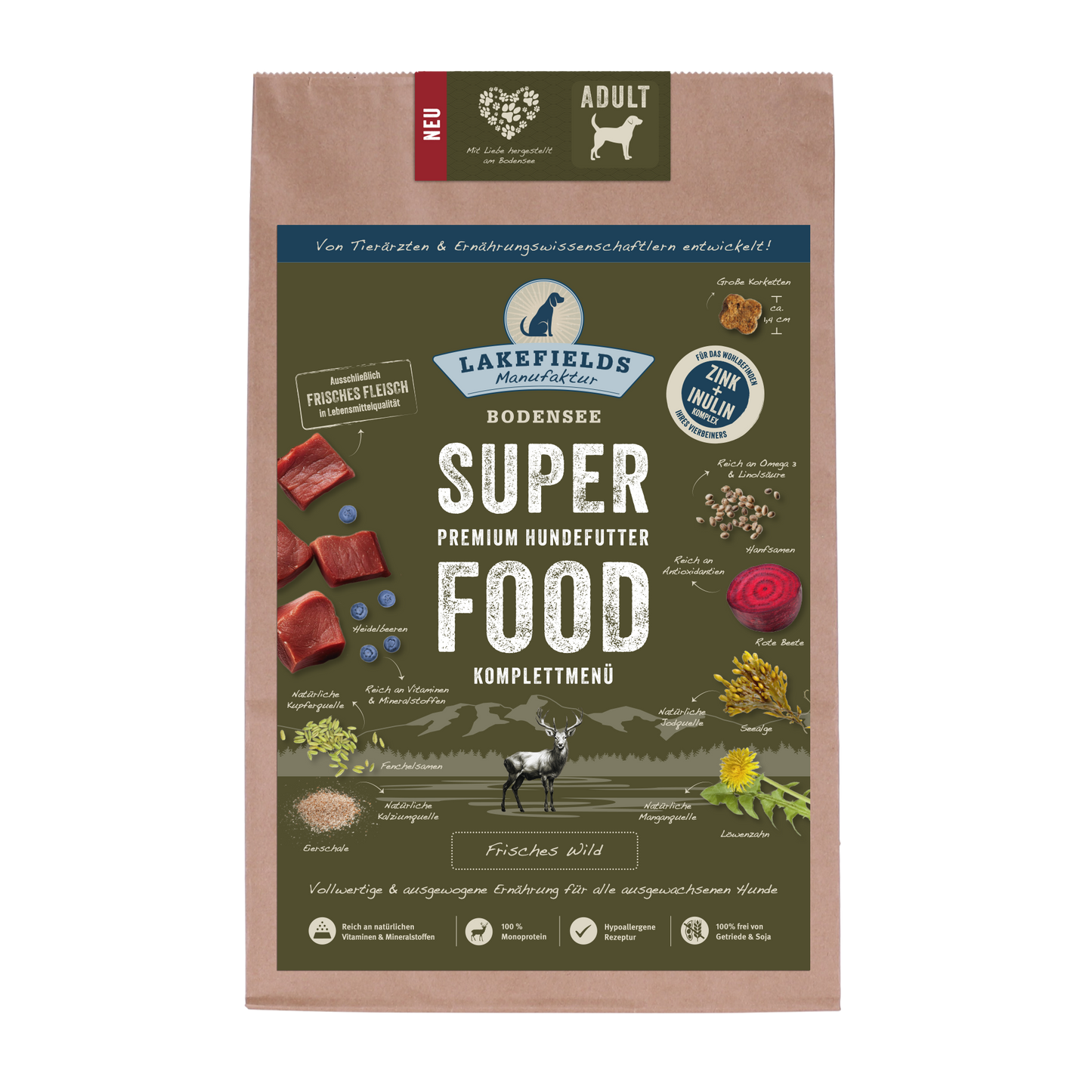 SUPERFOOD Komplettmenü WILD