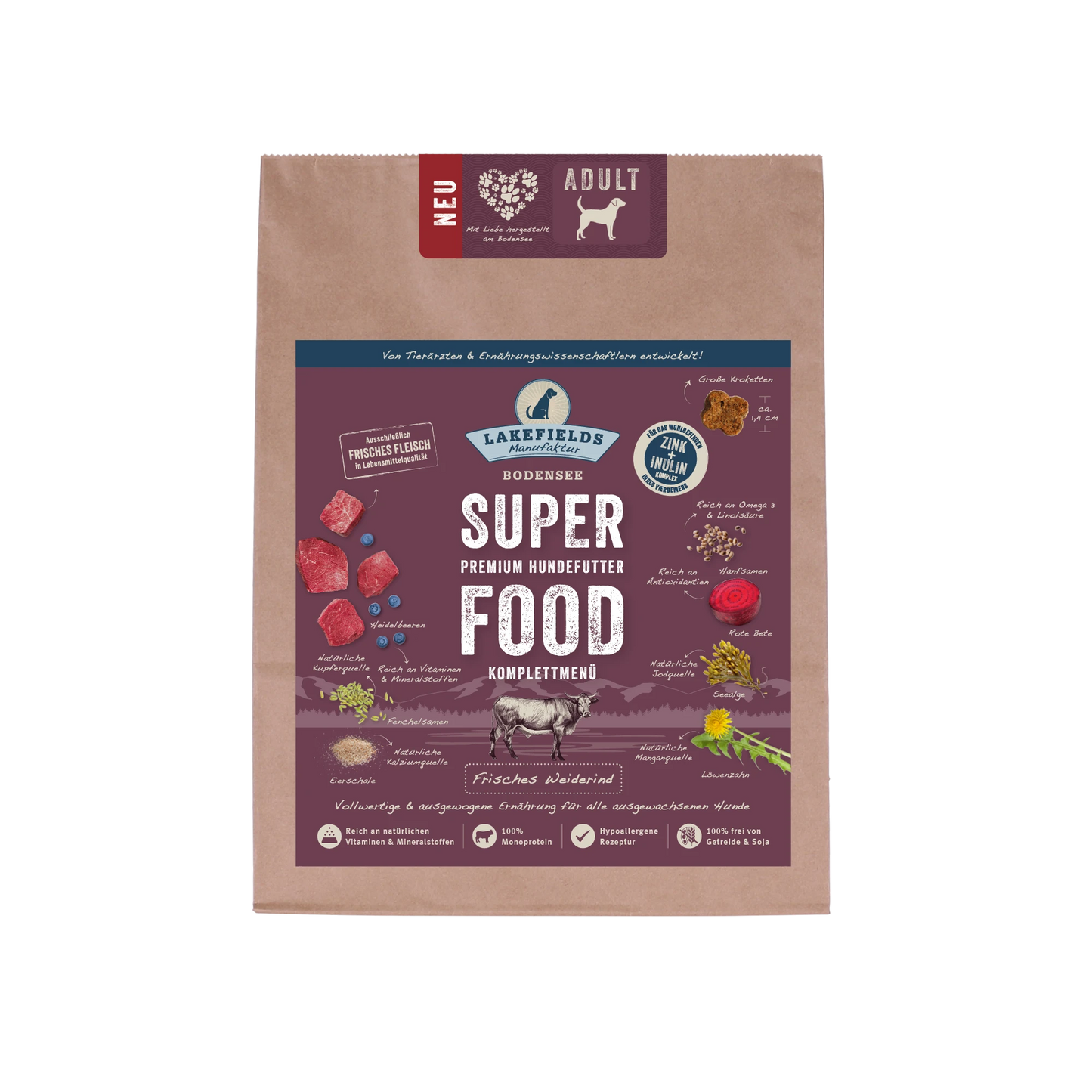 SUPERFOOD Komplettmenü RIND