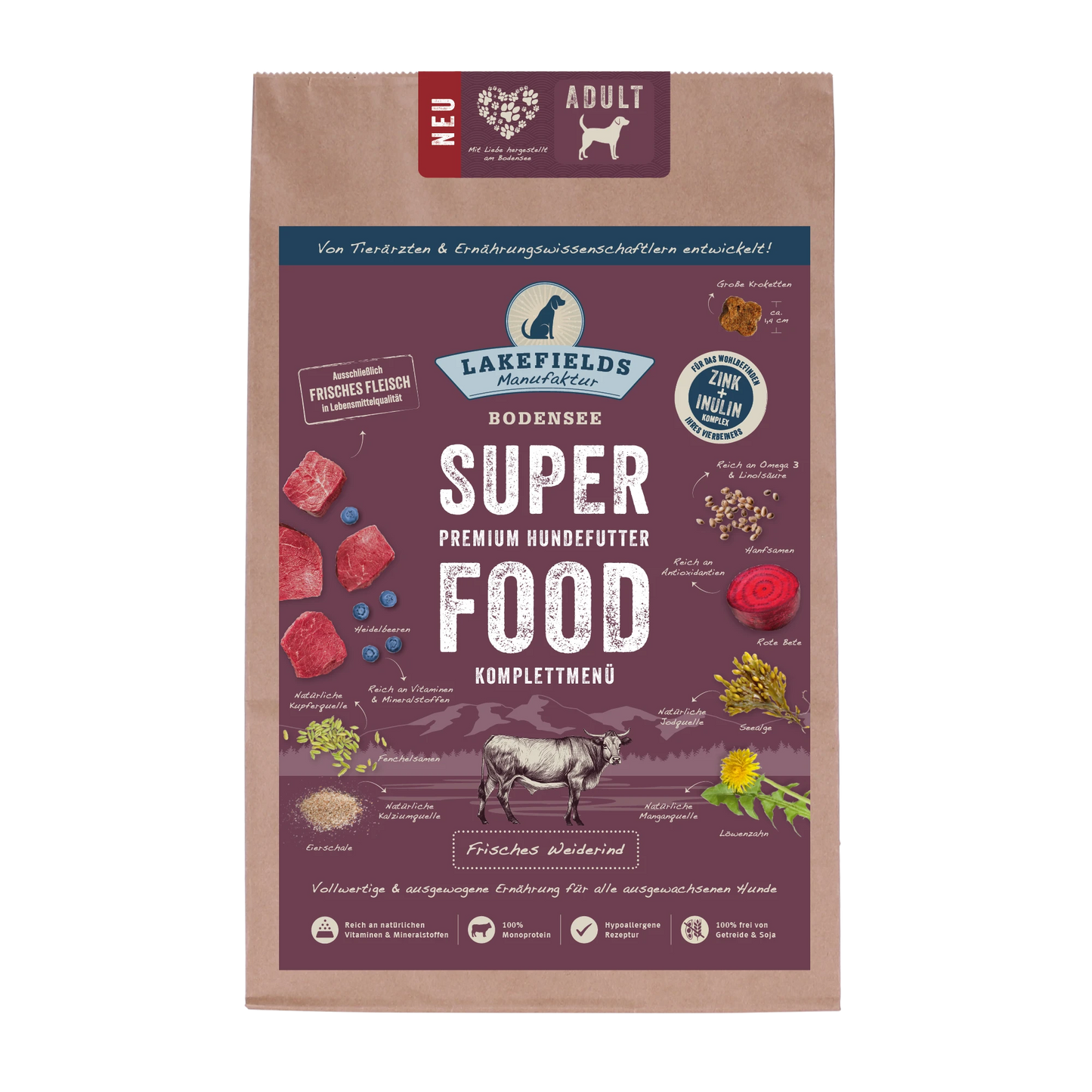 SUPERFOOD Komplettmenü RIND