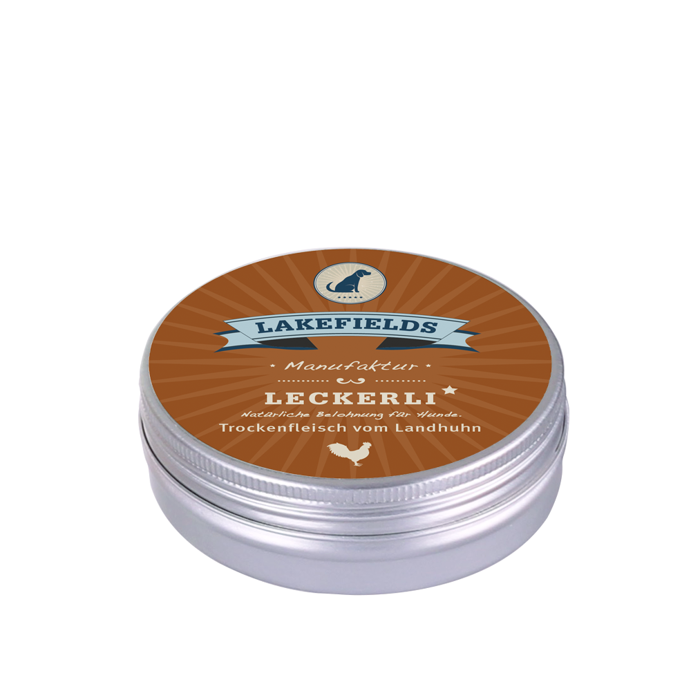 Lackefields Leckerli Huhn 50g Dose