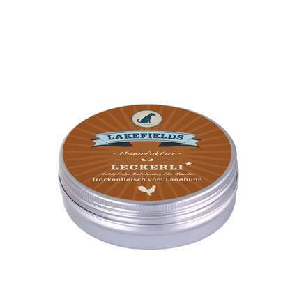 Lackefields Leckerli Huhn 50g Dose